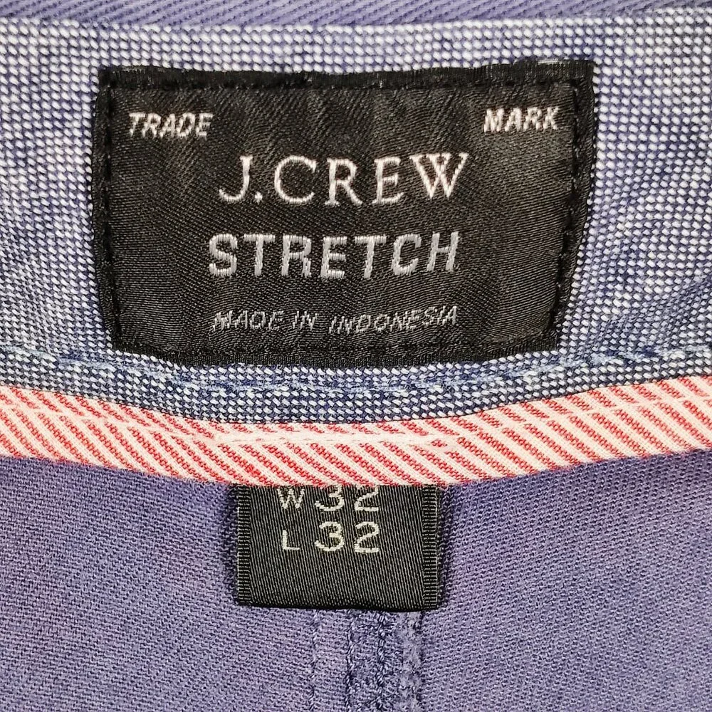 J. Crew Stretch Men's Size 32 Gray 770‎ Straight Pants